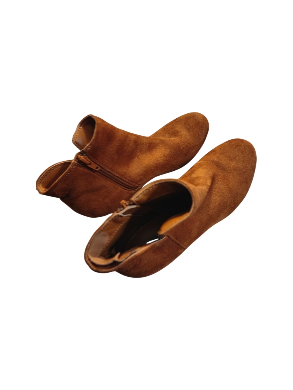 Jolimall Suede Wedge Ankle Bootie, Size 7 - Picture 5 of 6